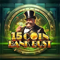 15 Coin Bank Bust